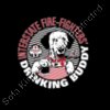 Fire Fighter Drinking Buddy Back